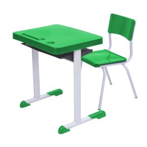 Kit Escolar Individual VERDE – (Mesa e Cadeira) – JUVENIL 06 a 09 Anos COR VERDE - 41084
