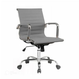 Cadeira DIRETOR Charles Eames Esteirinha - Cor CINZA - PMD - 32880