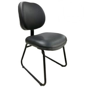 Cadeira Executiva LISA Base Trapézio Cor Preta - 31030