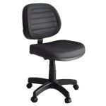 Cadeira exec costurada